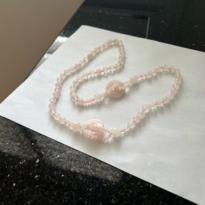 ROSE QUARTZ necklace